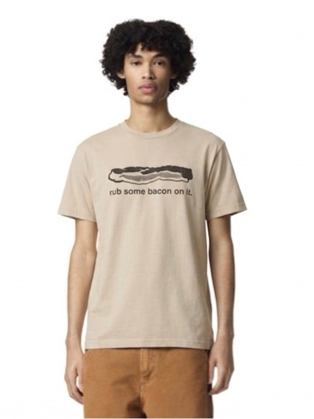 Vintage Rhett & Link Rub Some Bacon On It American Apparel Graphic Tee